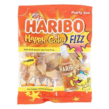 هاريبو حلوى جيلي فيز هابي كولا، 160 غرام