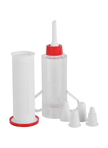 Prestige Icing Set With 5 Nozzles, White