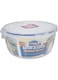 LocknLock 250ml Round Airtight Food Storage Container - BPA-Free, Microwave, Freezer, and Dishwasher Safe