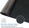 Gaming Mouse Pad 90x40cm Non-Slip World Map Design Desk Pad XXL Black/Bronze