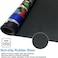 Desk Pad Extended Size 90x40cm Non-Slip World Map Design Gaming Mouse Pad Multicolor