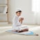 Kids Memory Foam Prayer Mat Blue/Lilac  Nonslip, Lightweight, 3D Design with Tassel 60x95 cm