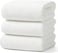 Fabienne 3-Pc Multipurpose Microfiber Towel Set Off White 50x90cm Gym Towel, Hand Towel, Hair Towel, Car Cleaning Towel, Kitchen Towel Soft and Durable