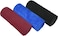 Fabienne 3-Pc Multipurpose Microfiber Towel Set (Black/Blue/Wine Red) 50x90cm Gym Towel, Hand Towel, Hair Towel, Car Cleaning Towel, Kitchen Towel Soft and Durable