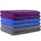 Fabienne 6-Piece Microfiber Cleaning Towel Set 50x90cm Gym towel/Hand Towel/Face Towel/Car Cleaning Towel Multicolor