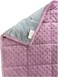 Weighted Lap Pad for Kids 3Lbs Dotted Minky Weighted Lap Blanket for Kids with Sensory Processing Issues Like Autism or ADHD 56x48cm Lilac/Grey