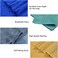 Microfiber Bath Towel 70x140 cm Large Microfiber Towel Black Soft, Durable and Light Weight Ideal for Bathroom, Gym, Travel &amp; Beach