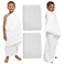 Fabienne 2-Piece Ihram Towel Set for Kids Hajj and Umrah Ihram for Boys 5-12 Years Soft Lightweight Non-Stitched Microfiber Breathable Quick Dry Ihram for Umrah Kids 60x30 Inches