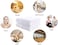 Luxury Cotton Bath Towel White 70x140cm 600 GSM Large Premium Quality Cotton Towel Highly Absorbent and Durable Hotel Spa Bathroom Towel