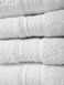 4-Pc Premium Face Towels 33x33 cm 100% Cotton Wash Cloths 13x13" Soft &amp; Absorbent Small Towel Dual Border Design Dish Towels Multipack Set for Bathroom, Dining, Gym, Hotel &amp; Spa