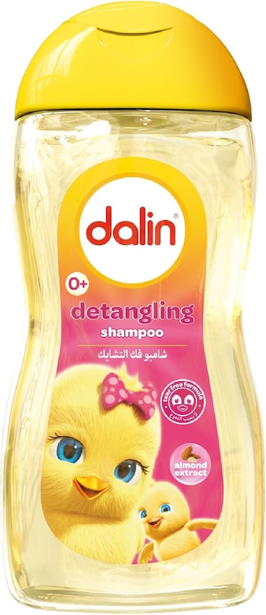 Dalin Detangling Baby Shampoo - 200 ml - Tear-Free Formula With Conditioning Care - Gently Cleanses &amp; Detangles Hair - Dermatologically Tested - Ideal For Toddlers &amp; Kids