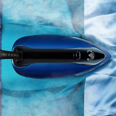 BEKO Digital Steam Generator Iron, 2800W, 1.8L Capacity, 7.2 Bar Pressure, Anti Drip, Anti Calcium System, SteamXtra, Vertical Steam, 130 g/min Cont. Steam - SGA8328B