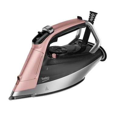 Beko Future Steam Iron - 3000 Watts, 350ml Capacity, Digital display, Auto Cleaning Function, SuperGlide Ceramic Soleplate, Dry Ironing, Auto Shut, Manual Controls - SIM8130P