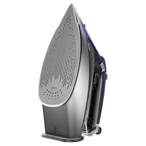Beko Steam Iron - 3000 Watts, 350ml Capactiy, Smart mode &amp; SteamSense motion sensor. Auto Calc Clean, Digital display, SuperGlide Ceramic Soleplate - SPA9130B