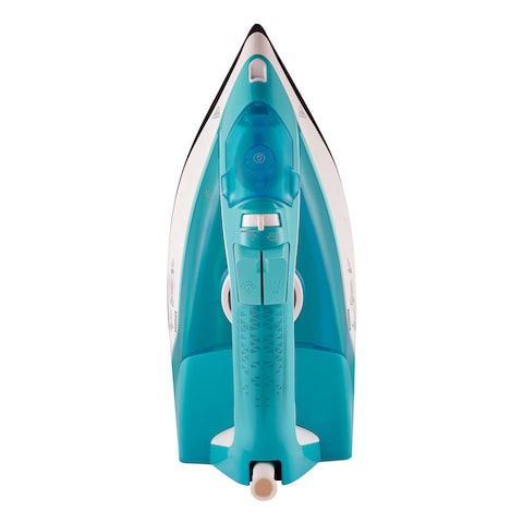 Beko Steam Iron - 2200Watts, Ceramic coated soleplate with steam pools, Manual knob control and steam control, 3-Way Auto shut-off, Mechanical Anti-Drip, Self-Clean. Vertical Steam - SIM3122T