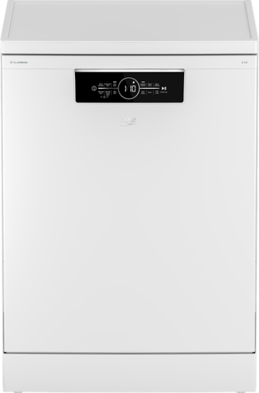Beko BDFN36422WQ 14 place settings, Full-size Dishwasher white