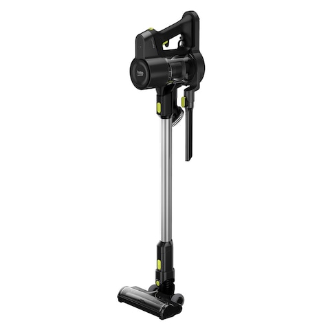Beko Cordless Vacuum Cleaner - 25.2V Li-ion Battery, 150W DC motor, 550ml dust-bin, Up to 45 min running time, LED Light, 2 Suction mode, 4-5 hours charging - VRT51225VB