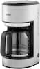 Beko Filter Coffee Machine, 1000W, Carafe Material (Glass), Keep Warm Function, 10 Cup Capacity, Lack of Water Indicator, Cable Storage - CFM6350i