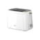 Beko 2 Slice Toaster, 800W, High lift function, Retractable crumb tray, 6 browning levels, Defrost function, Creamy Color. - TAM4220W