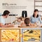 Beko Air Fryer 1500W, 4.7L Gross Capacity, 8 Air Frying Functions, 0-90 min time range, Digital control panel, Aluminum cooking baske - FRL2244B