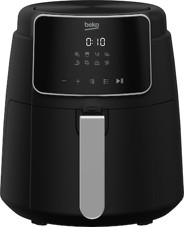 Beko Air Fryer 1500W, 4.7L Gross Capacity, 8 Air Frying Functions, 0-90 min time range, Digital control panel, Aluminum cooking baske - FRL2244B