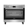 Whirlpool 90x60 Full Electric Cooker, Vitro Ceramic, WR90 EV830208 XME, 97L Oven Capacity, 1 Expandable Burner, 3 layer glass door removable