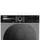 Whirlpool Freestanding Washer Dryer (10 kg / 7 kg ), RPM 1400, 15 Programs, Digital Display, Child Lock, Automatic Water Adjustment System, Unbalanced Load Control,  Brushless Motor, Gray  WWD107143D SBME