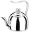 Korkmaz Droppa Tea Pot 3.5L, Stainless Steel Induction Compatible Tea Pot, Silver - KA055