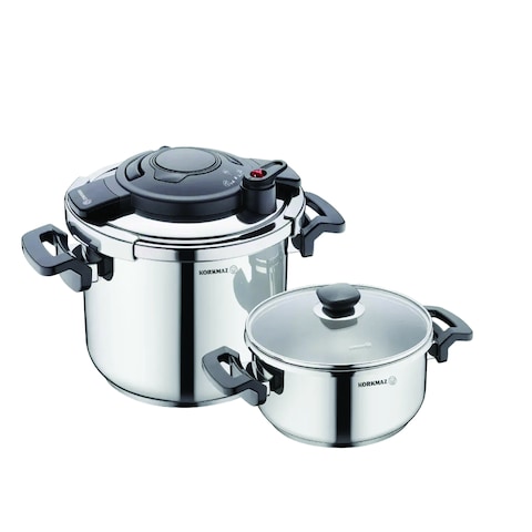 Korkmaz Alessa 4 Piece Pressure Cooker Set
