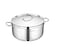 Korkmaz Alfa Plus Couscous 10 Pcs Tri-Ply Bottom Stainless Steel Cookware Set, Sandwich Bottom Induction Compatible Pots And Pans Set, Silver - Ka1998