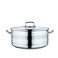 Korkmaz Astra2 Casserole 40x25 / 31 L   Induction Pot for Cooking   Turkish Stainless Steel Cookware - KA2031