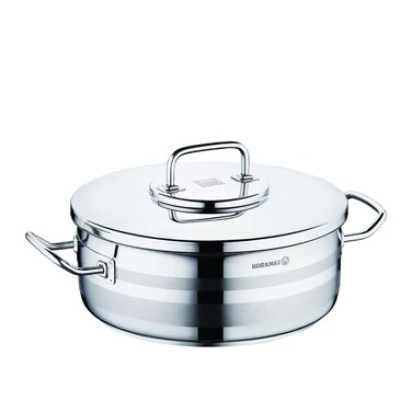 Korkmaz Astra2 Short Casserole 30x11 cm A2037
