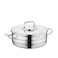 Korkmaz Astra2 Low Casserole 32x13 / 10.25 L   Induction Base Satinless Steel Pot