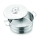 Korkmaz Astra2 Low Casserole 28x10 / 6 L   Induction Pot for Cooking   Turkish Stainless Steel Cookware - KA2040