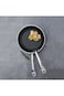 Korkmaz Proline Nero Frypan 24X4.7 cm/1.5 L, Granite Coated Non-Stick Frying Pan, Inductions Compatible Fry Pan, Black - Ka2832