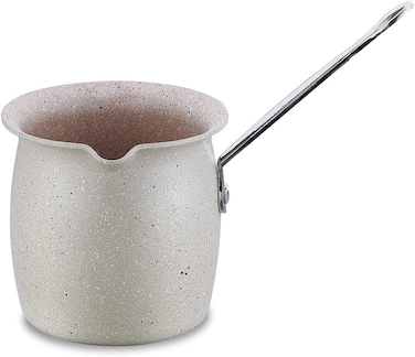 Korkmaz Granita Milk Pot 1.0 L, Non-Stick Forged Aluminium Milk Pot, Ka1239-1