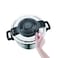 Korkmaz Alessa Pressure Cooker 12 Liters    Turkish pressure cooker Stainless Steel   A173-03