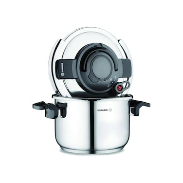 Korkmaz Alessa Pressure Cooker 12 Liters    Turkish pressure cooker Stainless Steel   A173-03