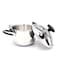 Korkmaz Pressa Stainless Steel Pressure Cooker 16L, Aluminium Capsul Base Turkish Pressure Cooker With Heavy Lid, Induction Base Cooker, Ka773-02