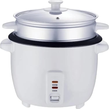 0.6L Mini Rice Cooker 350W Non-Stick Portable Electric Cooker with Keep Warm Function