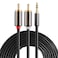 5m Gold Plated 3.5mm Jack to 2 x RCA Male Stereo Audio Cable
