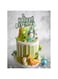 MAKINGTEC Dinosaur Themed Cake Toppers - Set of 9 - Baby Dinosaur, Dinosaurs, Cactus and Happy Birthday Cake Topper