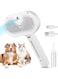 Aputue Cat Steam Brush, 3 In 1 Steamy Pet Brush with Release Button and Tank, Anti-Static Cat Steamy Brush, Self Cleaning Cat Grooming, Rechargeable Cat Brush for Removing Tangled and Loose Hair