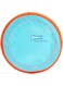 Chuckit! Paraflight Flying Disc Dog Toy, Small (6.75"), Orange and Blue
