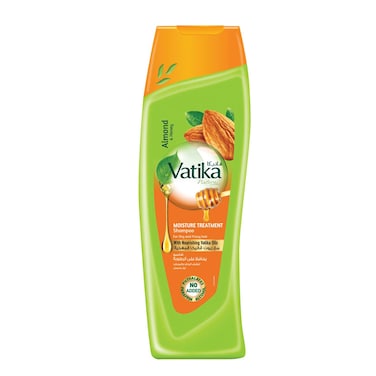 Dabur Vatika Naturals Moisture Treatment Shampoo Enriched with Almond and Honey, 400ml