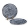 Edessa Ceramic Ginko 27Cm Round Dinner Plate, Multicolor (Set of 4)