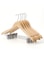 Pack of 5 High Quality Wooden Suit and Pants Rack with Shoulder Notches Hangers