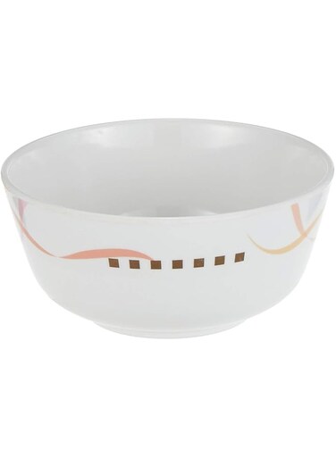 Servewell Waves Pink Soup Bowl White