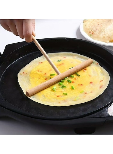 Shape Wooden Crepe Maker Pancake Batter Spreader Stick Home Kitchen Tool DIY Pancake Restaurant Canteen Specially Supplies