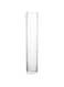 WGVI Tall Cylinder Vase, 3" W x 16" H, Clear Skinny&amp;Narrow Glass Bud Vase for Wedding Party Flowers Centerpieces Home Office Decor, 1 Piece
